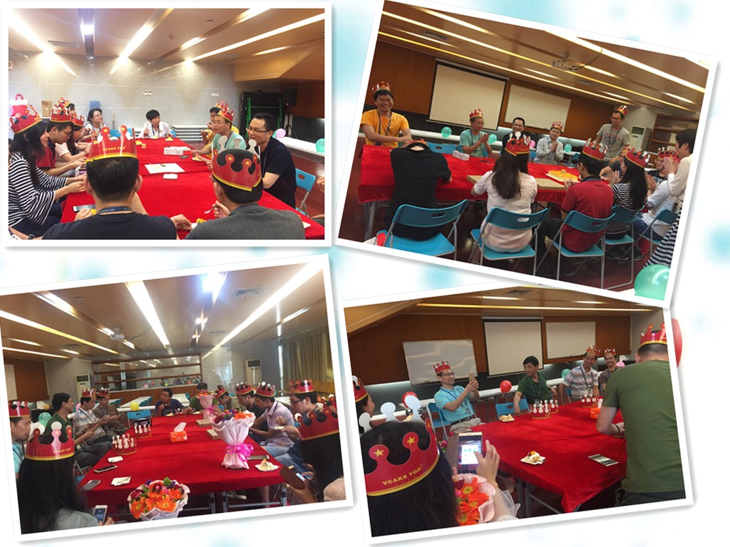 分享|2017年5月6月深圳九洲電器員工生日Party