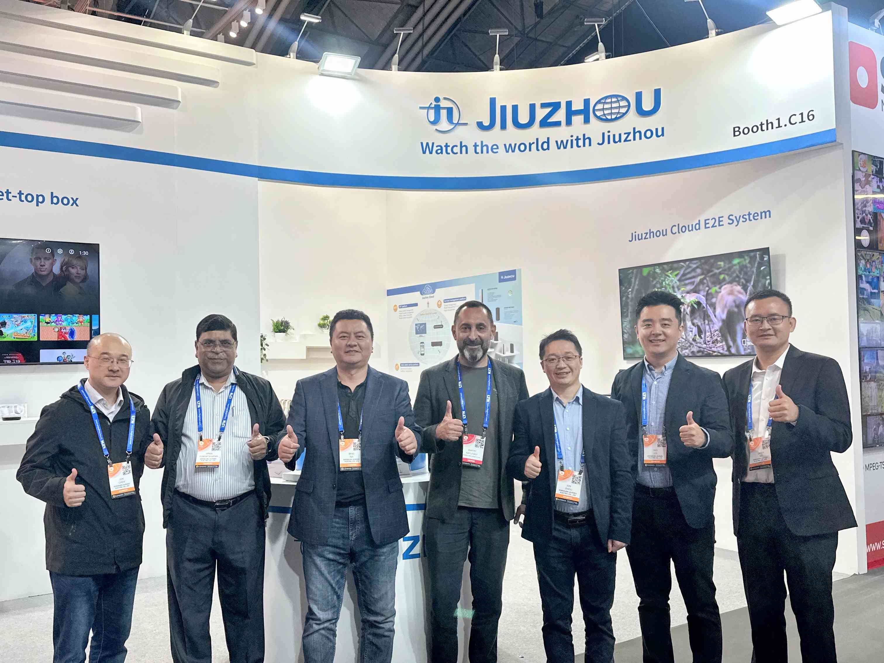 閃耀亮相IBC 開拓市場(chǎng)新機(jī)遇